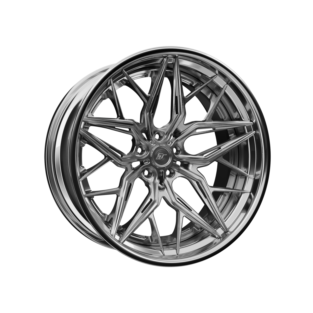 Turismo Forged Wheels - NT Brushed Grey Chrome