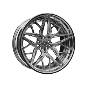 Brushed Grey + Chrome