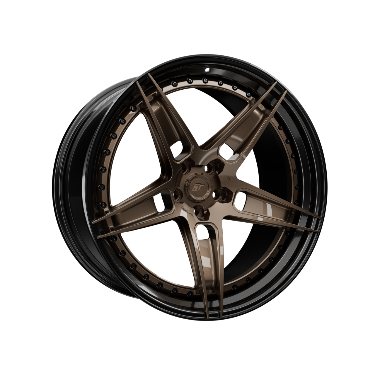 Turismo Forged Wheels - ST01 Bronze Black Gloss