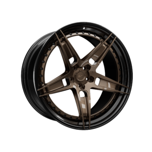 Brushed Bronze + Chrome