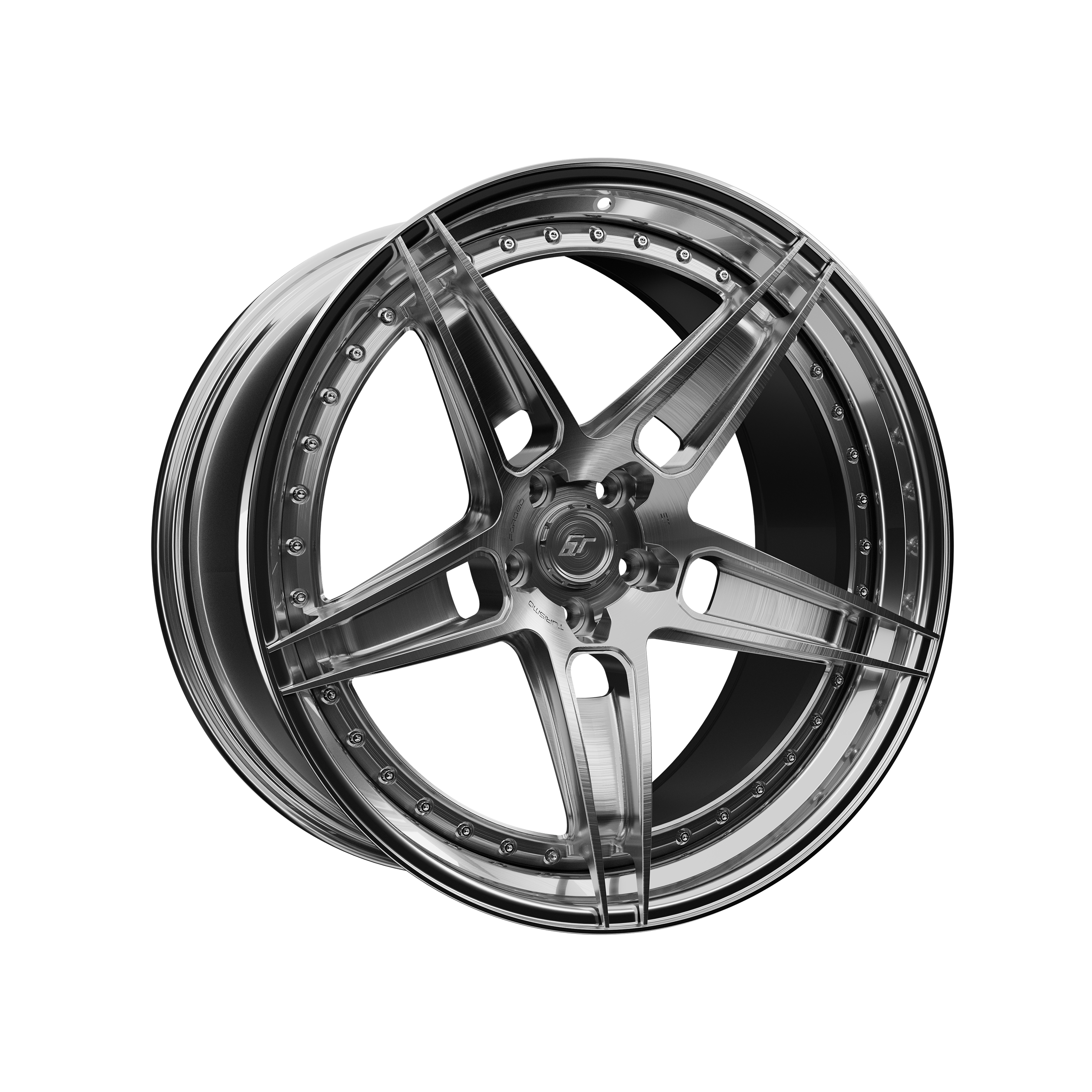 Turismo Forged Wheels - ST01 Brushed Grey Chrome