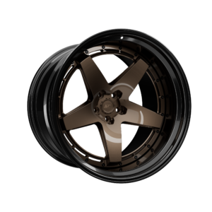 Brushed Bronze + Chrome