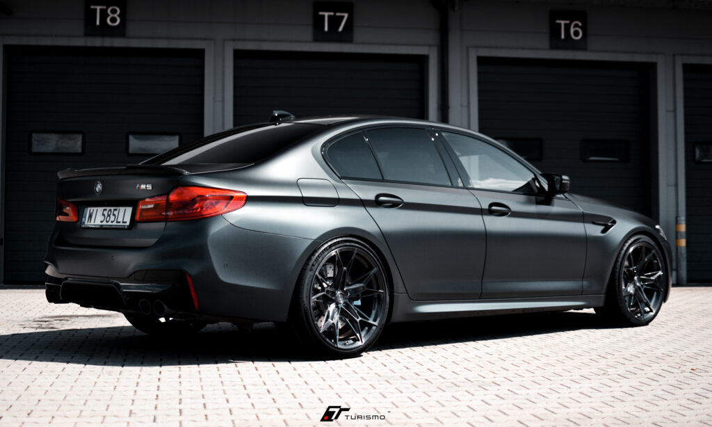BMW M5 Turismo Forged Wheels C1 Brushed Deep Black