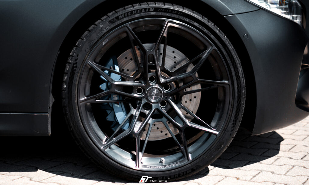 BMW M5 Turismo Forged Wheels C1 Brushed Deep Black