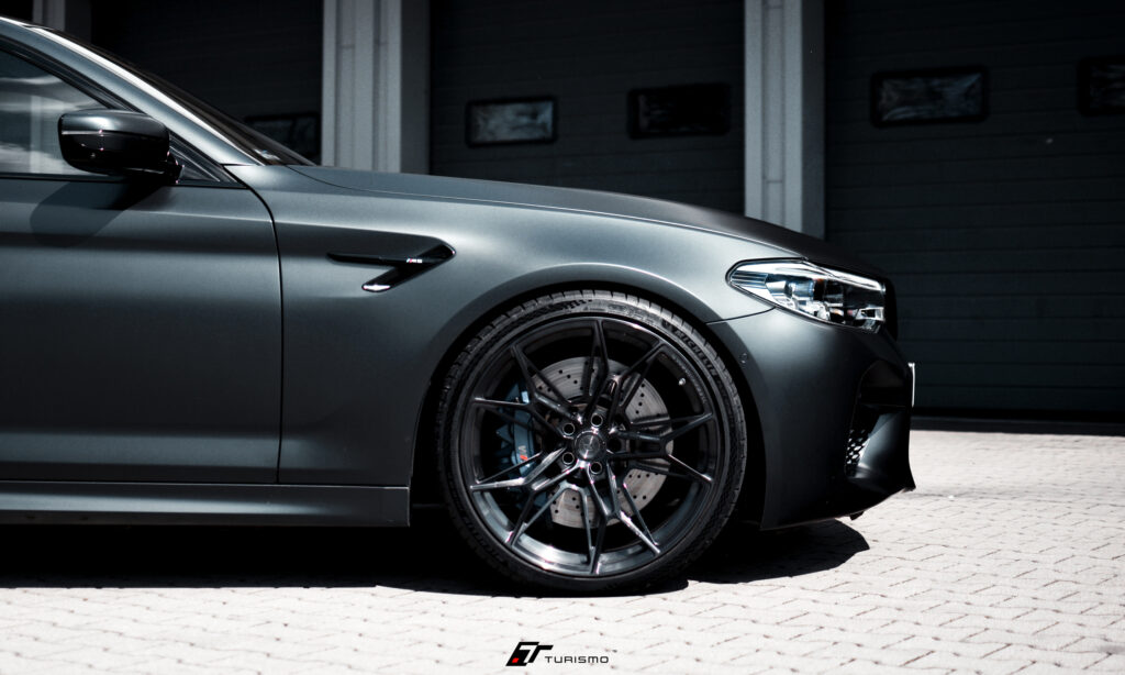 BMW M5 Turismo Forged Wheels C1 Brushed Deep Black