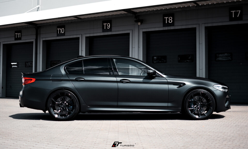 BMW M5 Turismo Forged Wheels C1 Brushed Deep Black