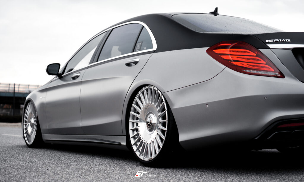 Mercedes-Benz S63L W222 Turismo Forged Wheels LS2 Polished Silver