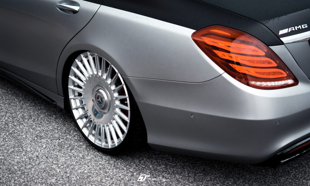 Mercedes-Benz S63L W222 Turismo Forged Wheels LS2 Polished Silver