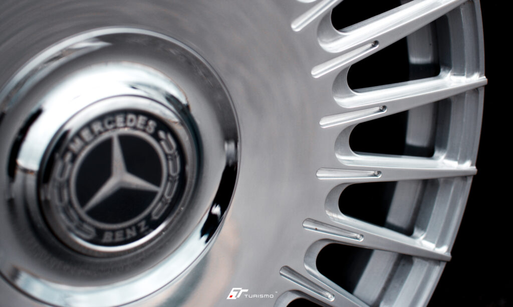 Mercedes-Benz S63L W222 Turismo Forged Wheels LS2 Polished Silver