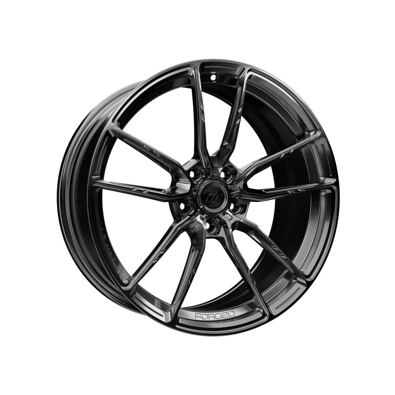 Turismo Forged Wheels - V11 Brushed Deep Black