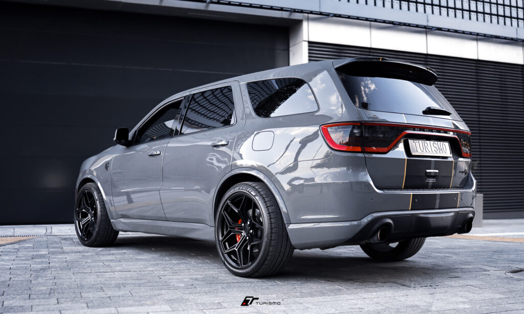 Dodge Durango Hellcat Turismo Forged Wheels C4 Satin Black