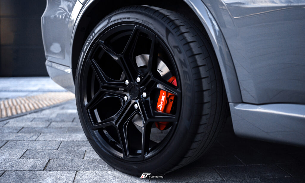 Dodge Durango Hellcat Turismo Forged Wheels C4 Satin Black