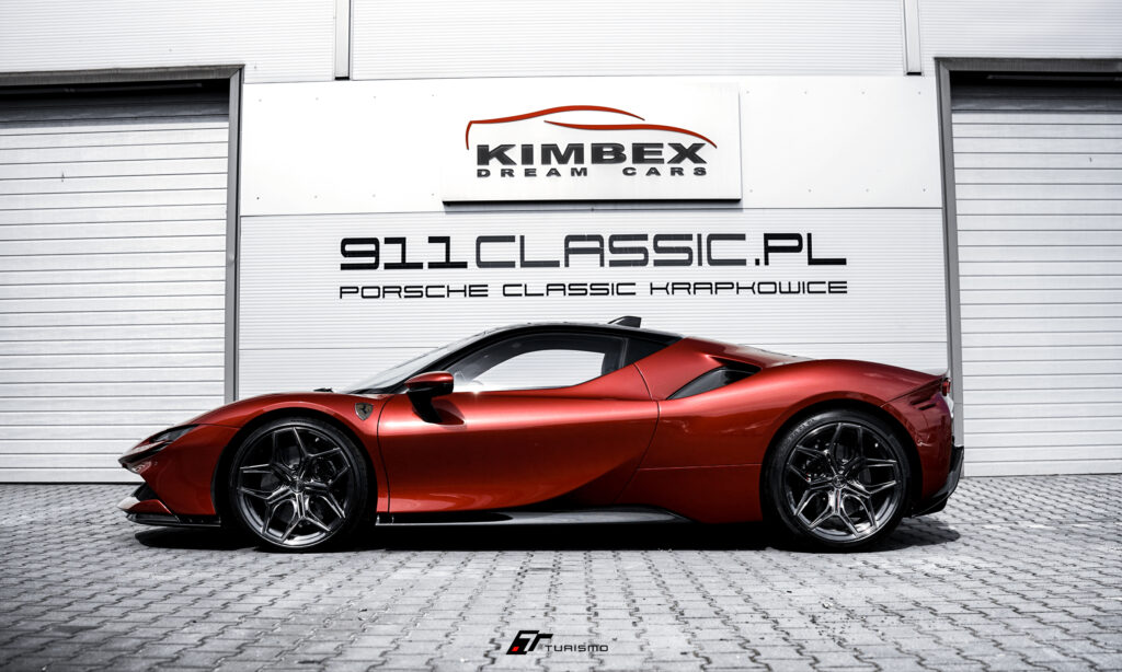 Ferrari SF90 Turismo Forged Wheels C4 Deep Brushed Black