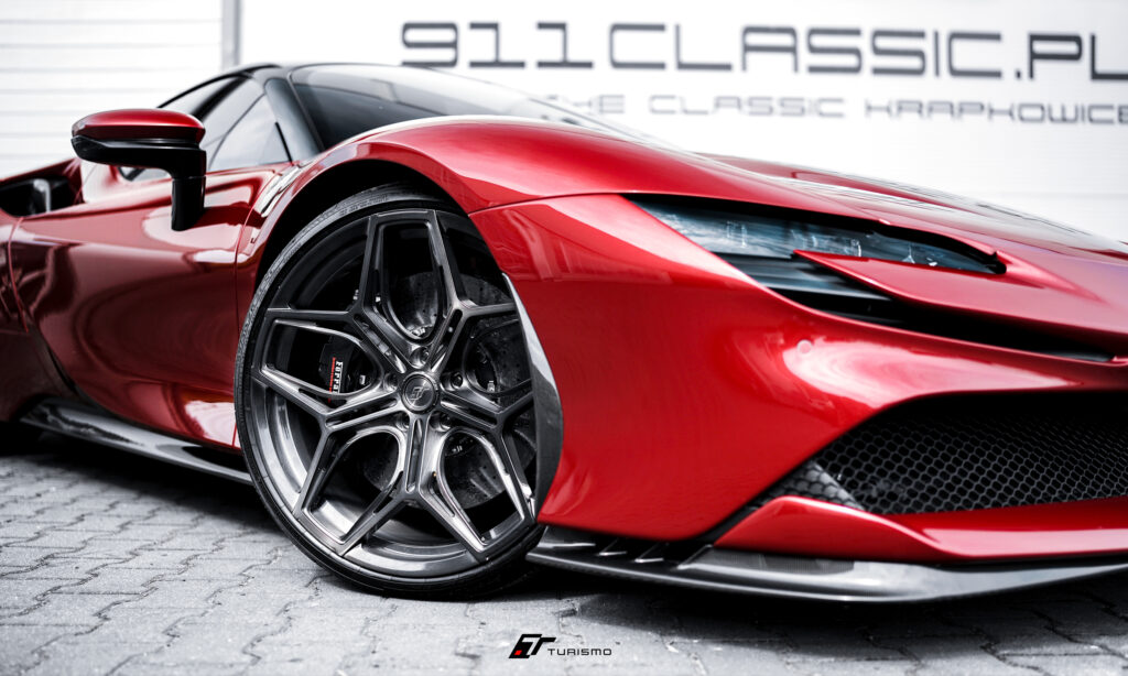 Ferrari SF90 Turismo Forged Wheels C4 Deep Brushed Black