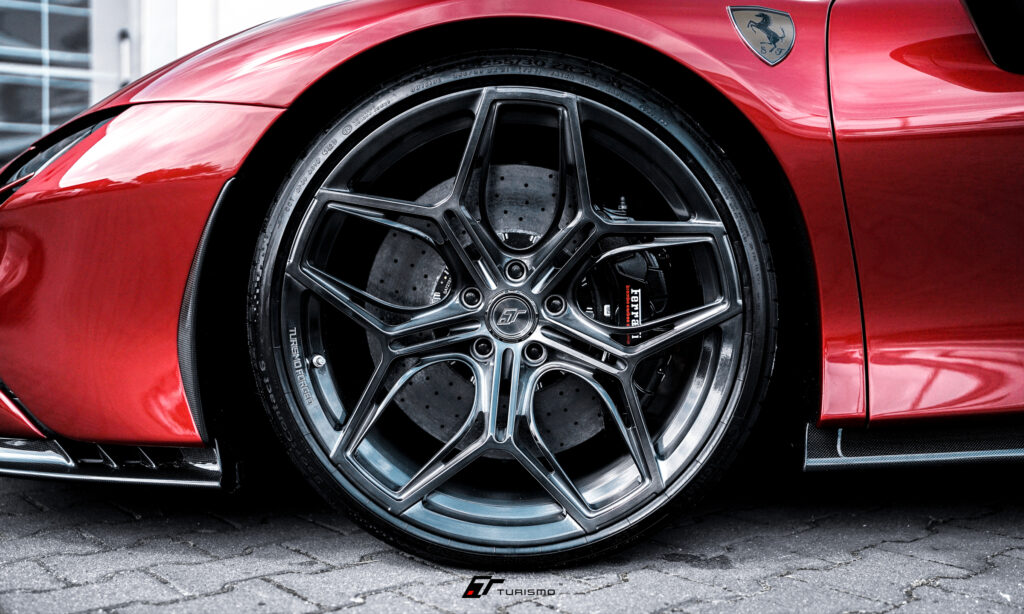 Ferrari SF90 Turismo Forged Wheels C4 Deep Brushed Black