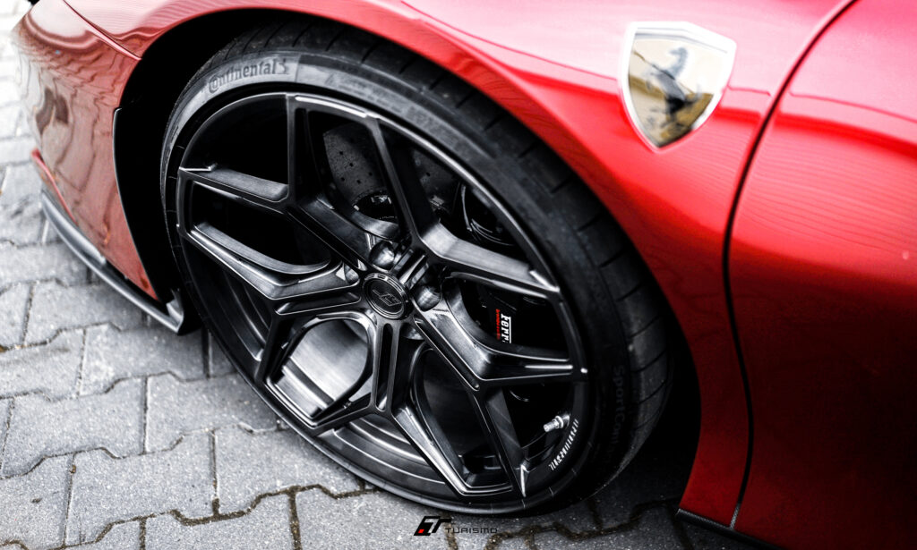 Ferrari SF90 Turismo Forged Wheels C4 Deep Brushed Black