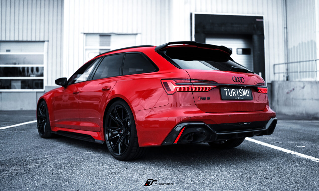 Audi RS6 C8 - Turismo Forged Wheels - C01 Gloss Black