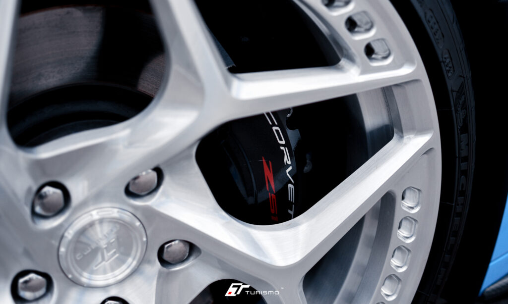 Chevrolet Corvette C8 Turismo Forged Wheels C10-R Brushed Alu