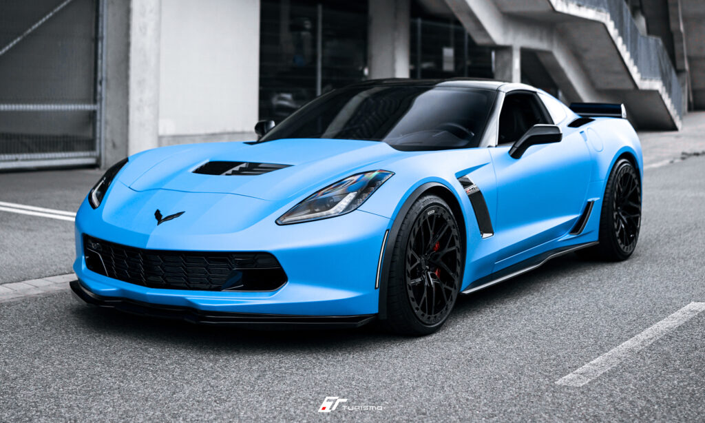 Chevrolet Corvette Z06 - Turismo Forged Wheels - DVX-R Gloss Black