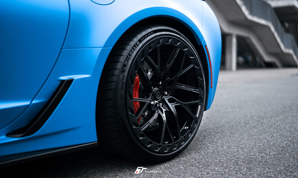Chevrolet Corvette Z06 - Turismo Forged Wheels - DVX-R Gloss Black