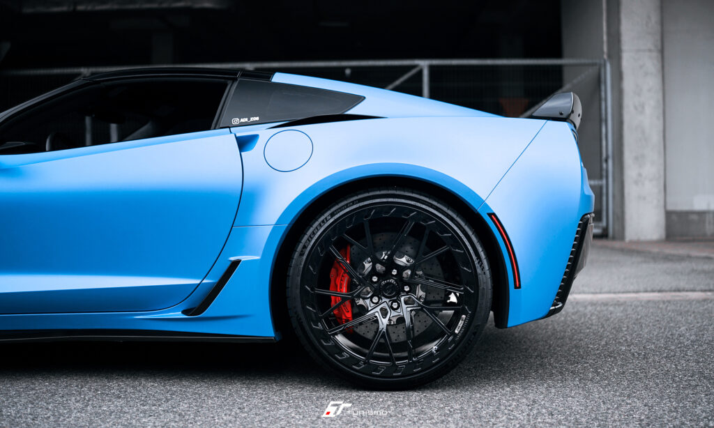 Chevrolet Corvette Z06 - Turismo Forged Wheels - DVX-R Gloss Black