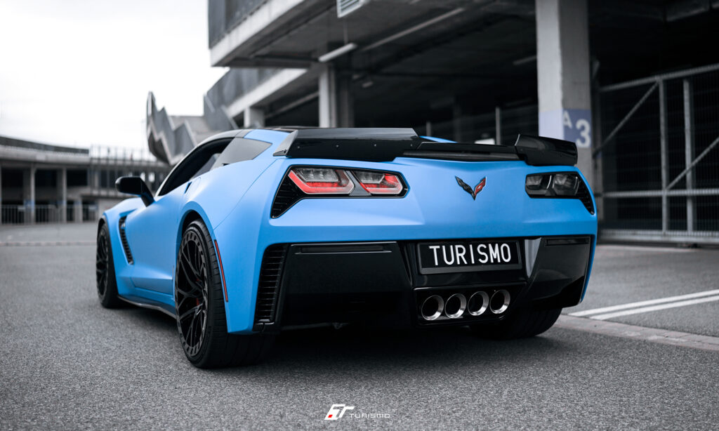 Chevrolet Corvette Z06 - Turismo Forged Wheels - DVX-R Gloss Black