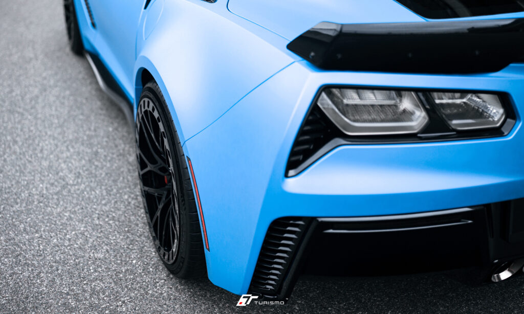 Chevrolet Corvette Z06 - Turismo Forged Wheels - DVX-R Gloss Black