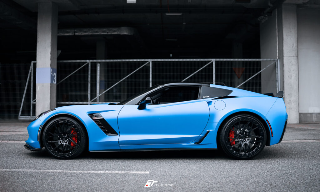 Chevrolet Corvette Z06 - Turismo Forged Wheels - DVX-R Gloss Black