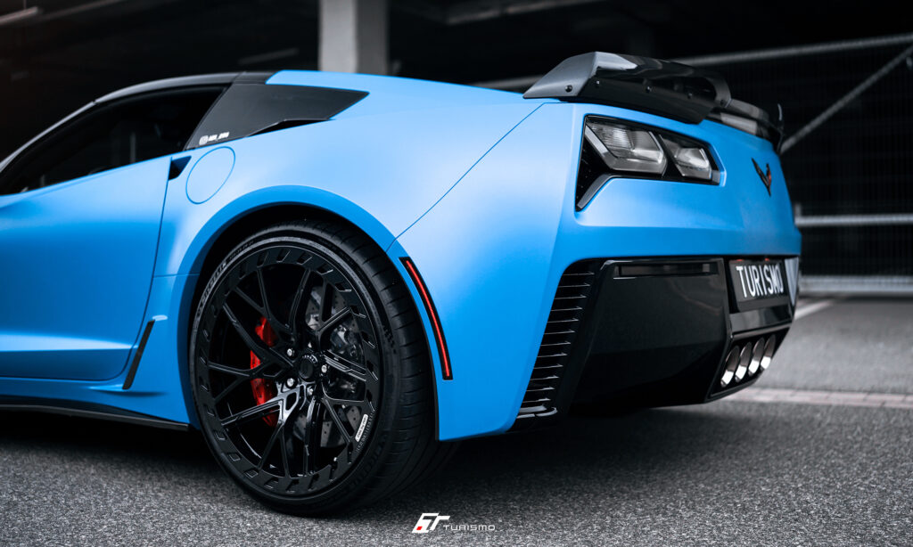 Chevrolet Corvette Z06 - Turismo Forged Wheels - DVX-R Gloss Black