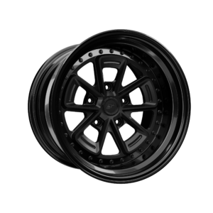 Satin Black + Gloss Black