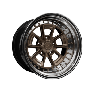 Brushed Bronze + Chrome