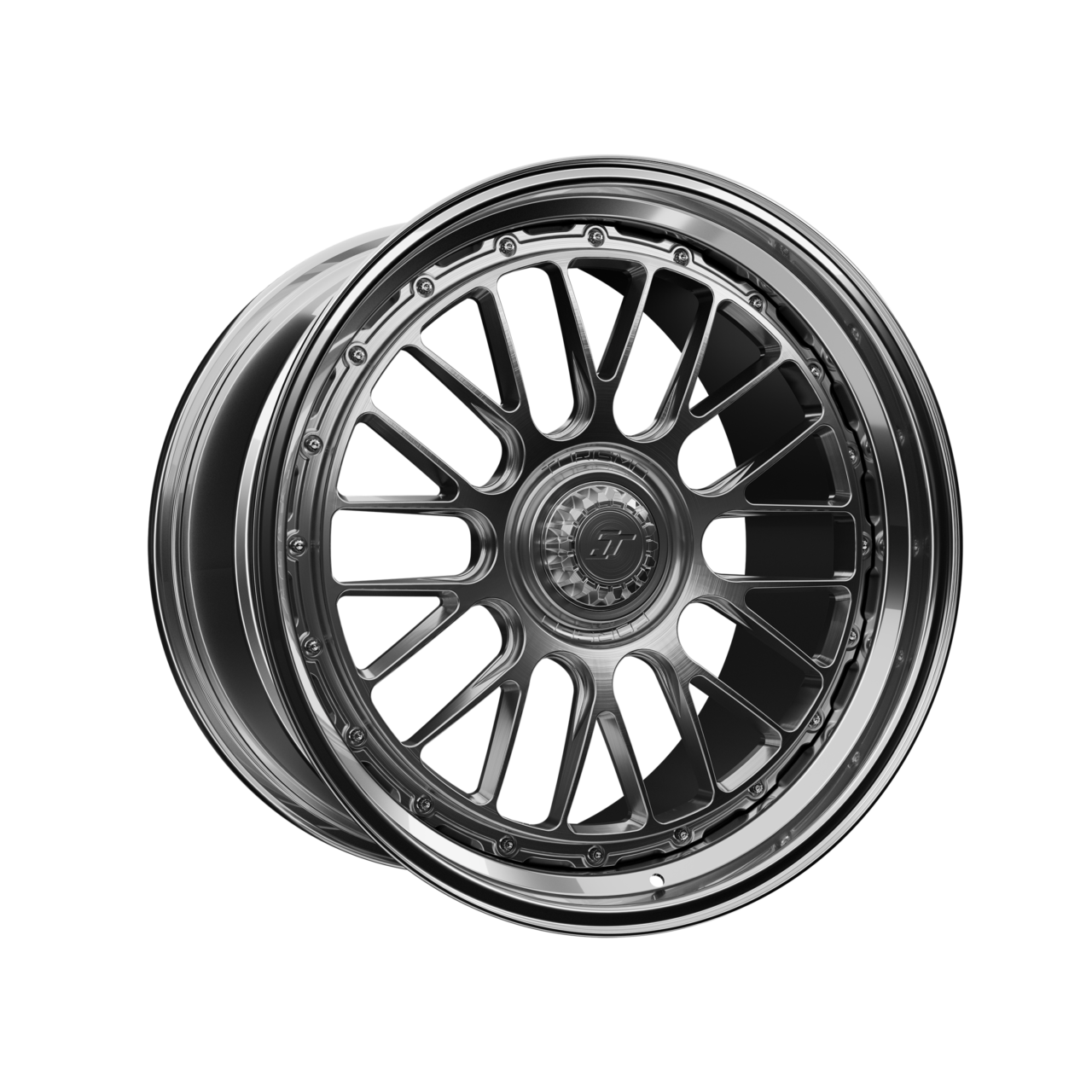 Turismo Forged Wheels - MSP02 Brushed Grey / Chrome