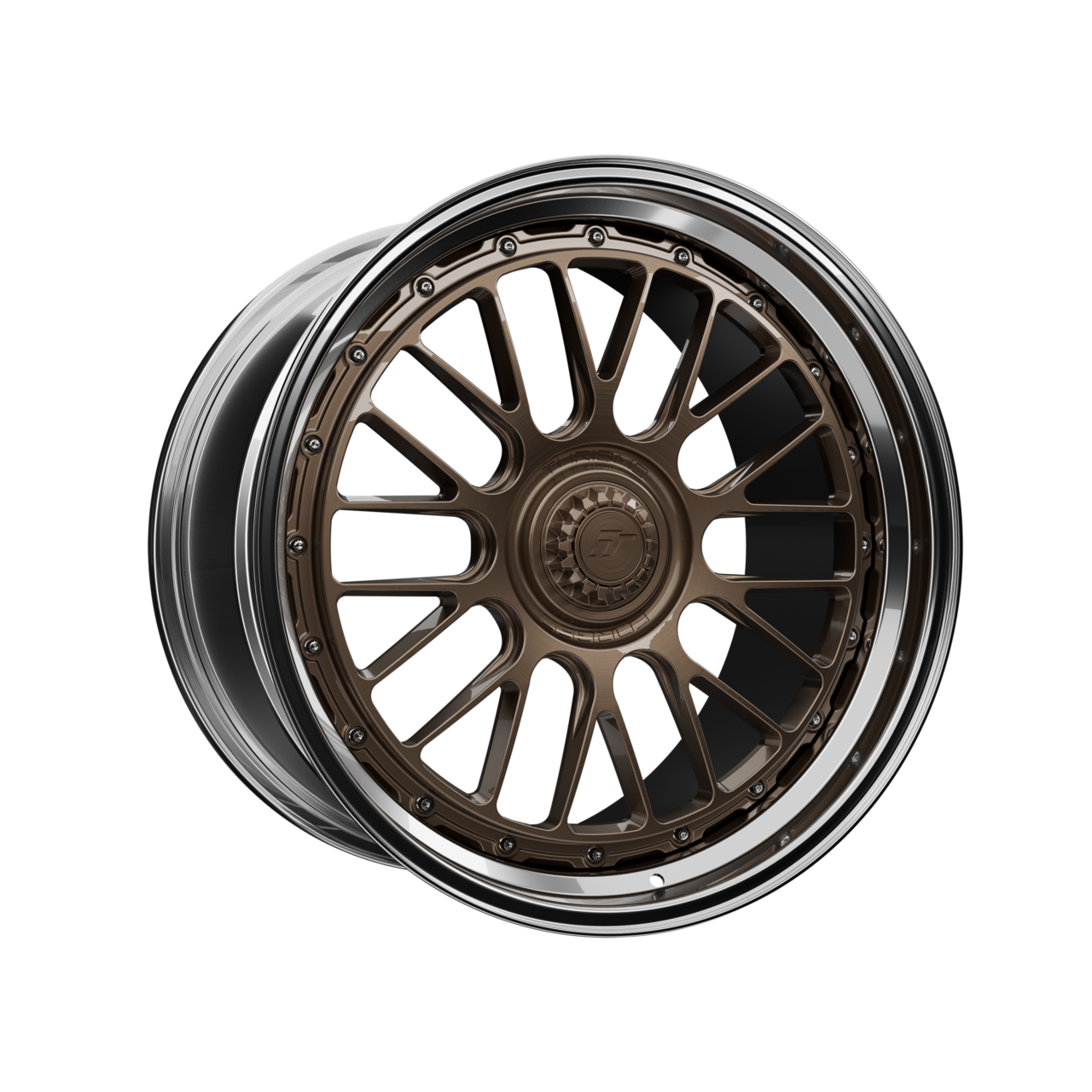 Turismo Forged Wheels - MSP02 Brushed Bronze / Chrome