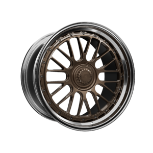 Brushed Bronze + Chrome