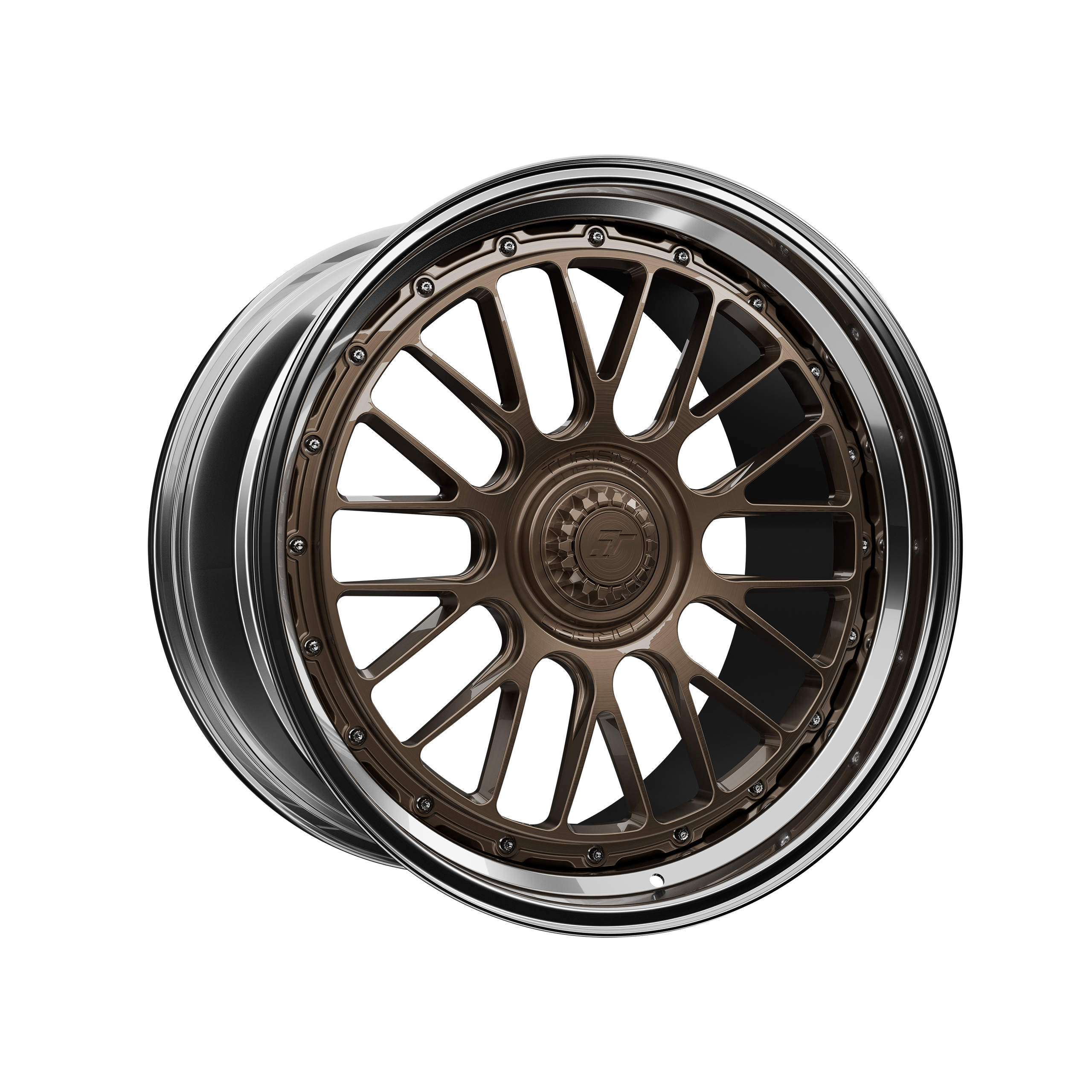 Turismo Forged Wheels - MSP02 Brushed Bronze / Chrome