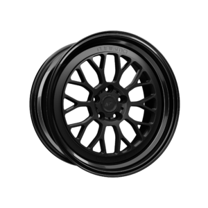 Satin Black + Gloss Black