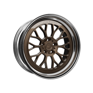 Brushed Bronze + Chrome
