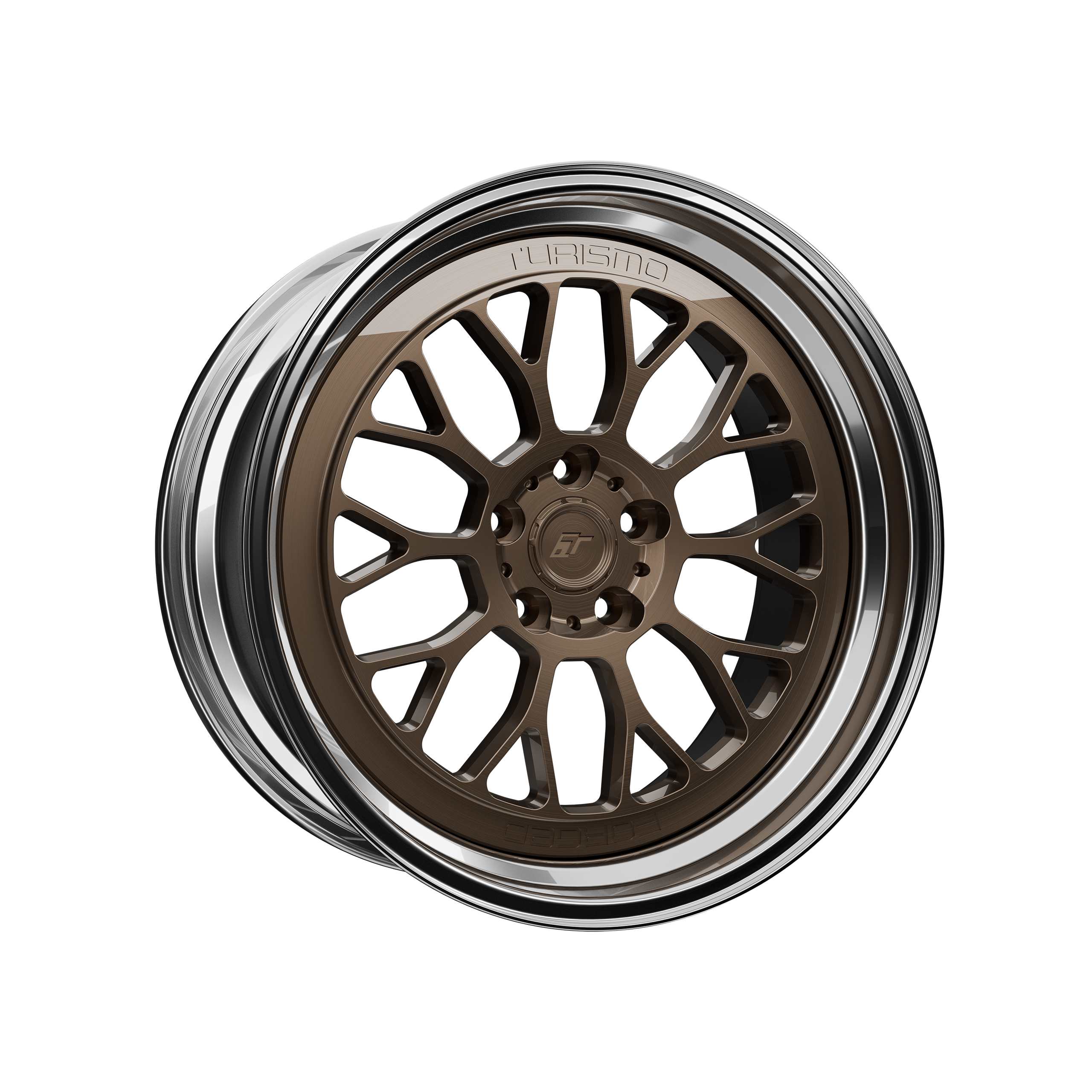 Turismo Forged Wheels - MSP01 Brushed Bronze / Chrome