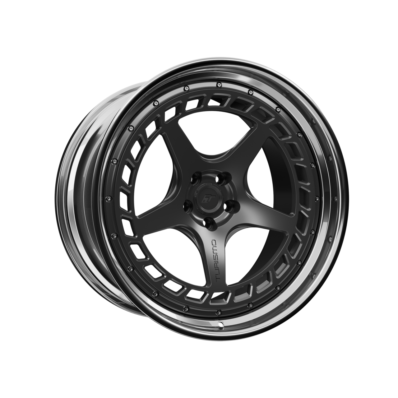 Turismo Forged Wheels - SL01 Gunmetal / Chrome