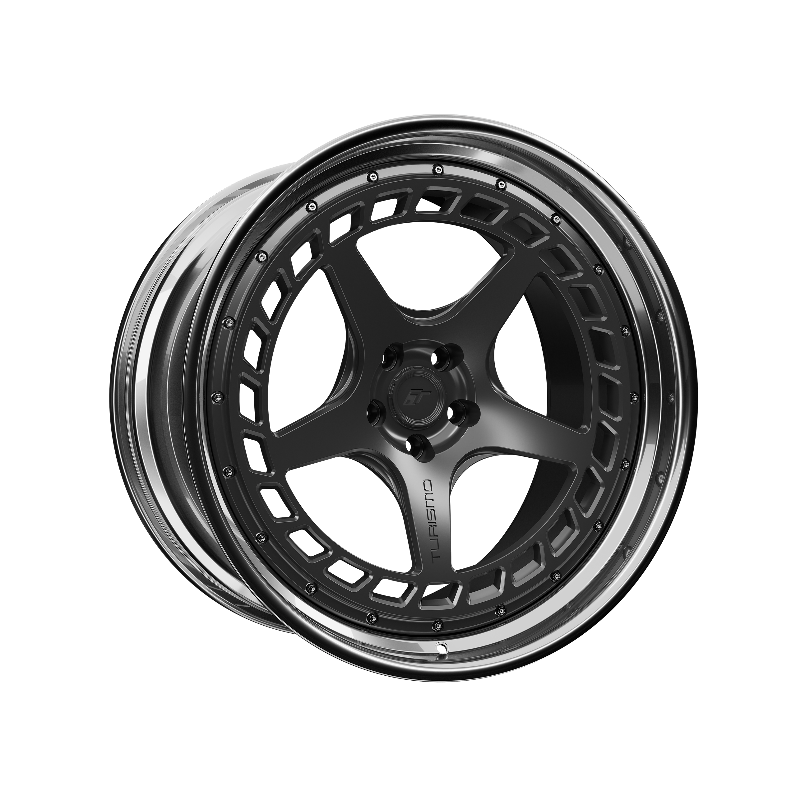 Turismo Forged Wheels - SL01 Gunmetal / Chrome