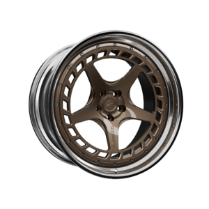 Brushed Bronze + Chrome