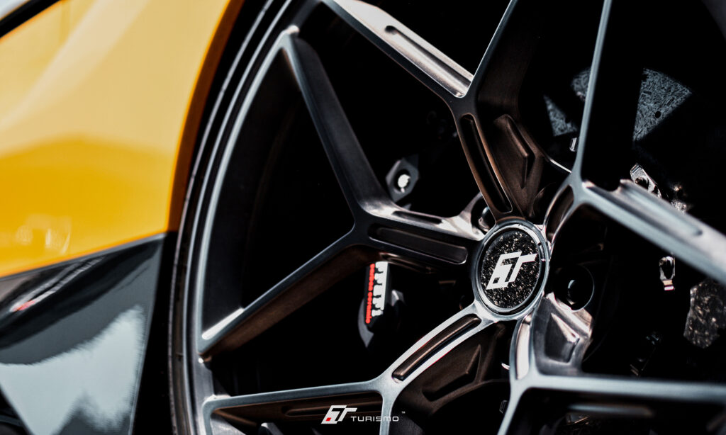 Ferrari 488 Pista - Turismo Forged Wheels - RS10 Satin Brushed Deep Black