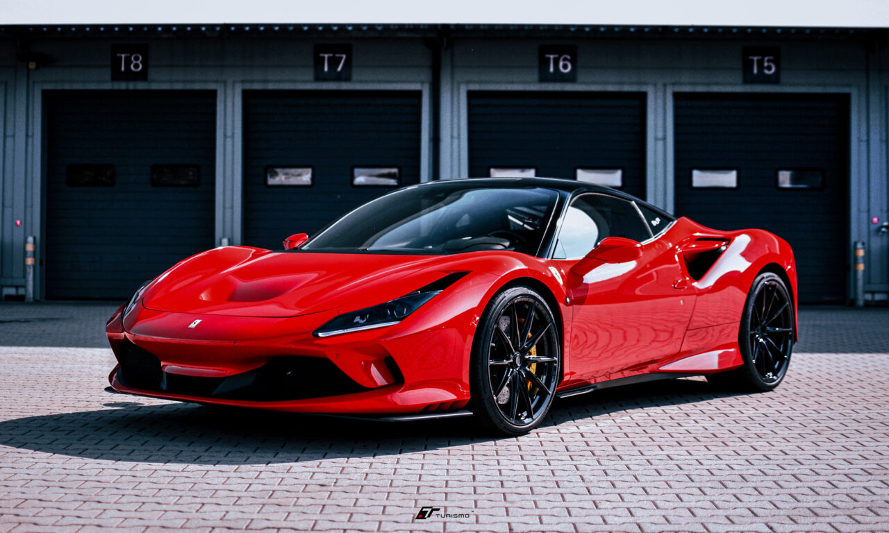 Ferrari F8 Tributo - Turismo Forged Wheels - C03 Gloss Black