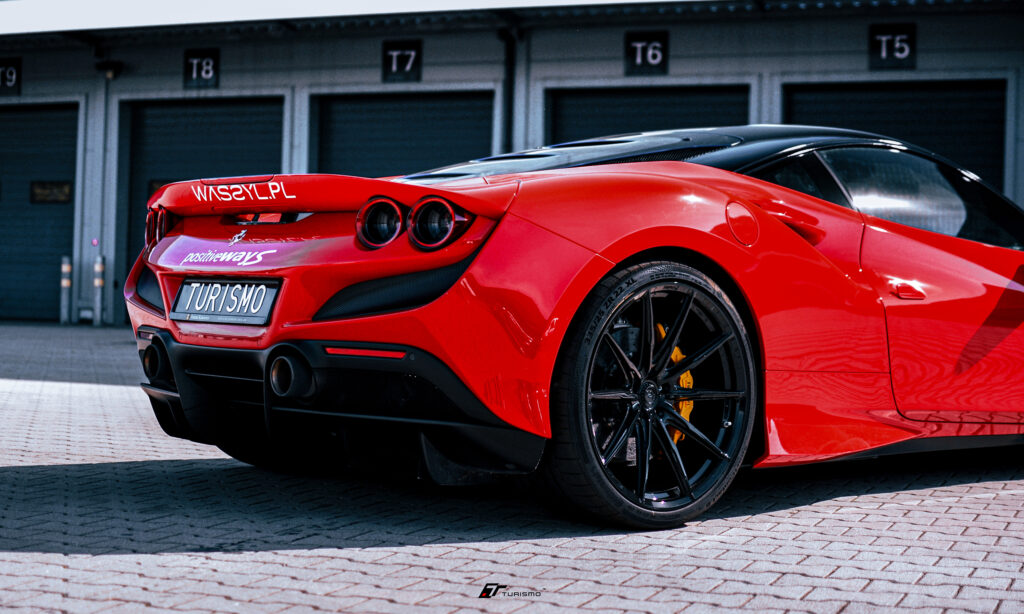 Ferrari F8 Tributo - Turismo Forged Wheels - C3 Gloss Black