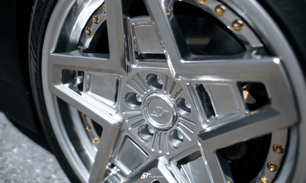 Ferrari Testarossa - Turismo Forged Wheels - TST Satin SIlver/Polished