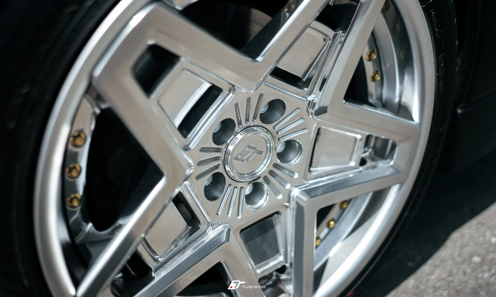 Ferrari Testarossa - Turismo Forged Wheels - TST Satin SIlver/Polished