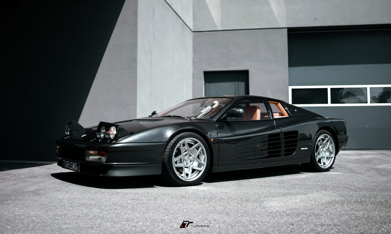 Ferrari Testarossa - Turismo Forged Wheels - TST Satin SIlver/Polished