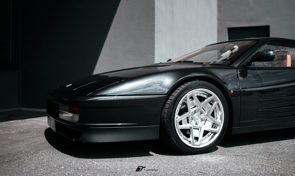Ferrari Testarossa - Turismo Forged Wheels - TST Satin SIlver/Polished