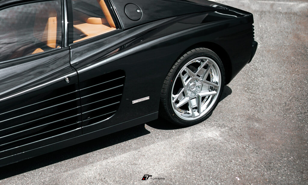 Ferrari Testarossa - Turismo Forged Wheels - TST Satin SIlver/Polished