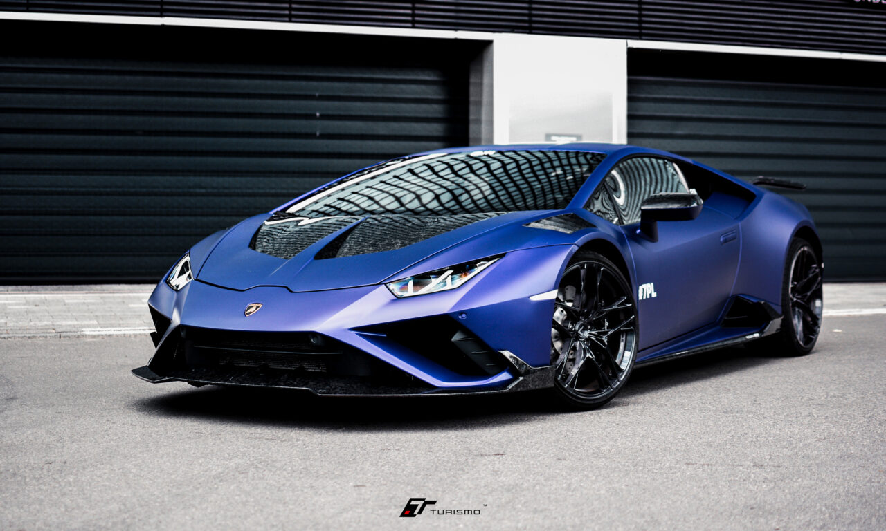 Lamborghini Huracan EVO - Turismo Forged Wheels - C19 Satin Deep Brushed Black